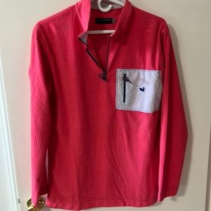 Women’s Southern Marsh Pink and Blue Pullover - Size XS